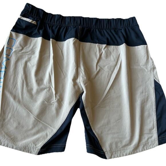 Under Armour Combine Training Shorts XL Tan Beige Athletic Gym Workout - Picture 4 of 10
